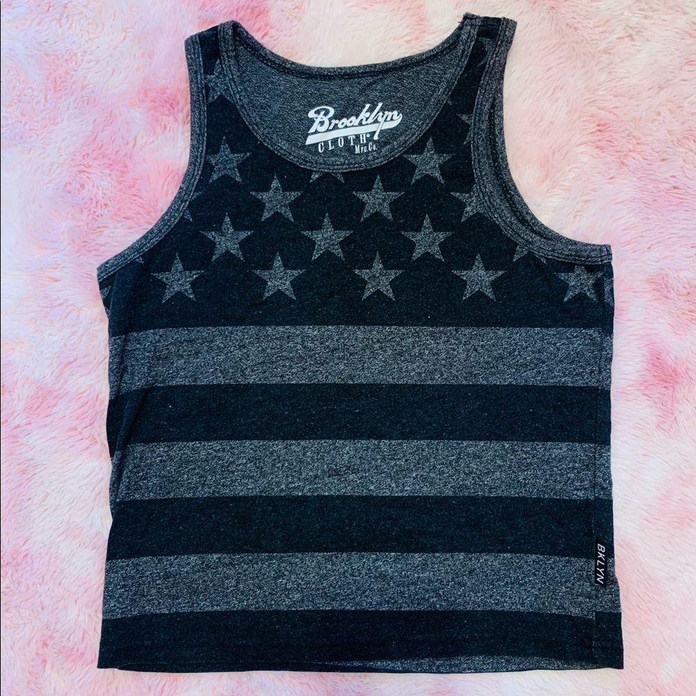 Like New Brooklyn Cloth Flag Tank Size 5